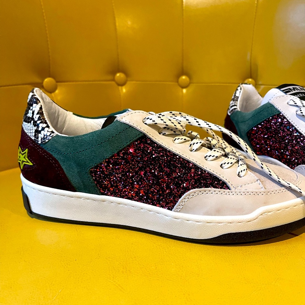 Meline sneakers.  Size 8. NWT.  Perfect condition!!  Never worn